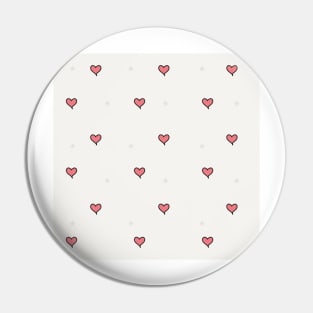 Valentines Day For Teachers funny gift - Teaching Fills My Heart Pattern Pin