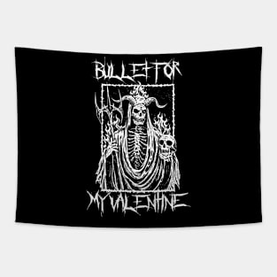 bullet in the darknes Tapestry