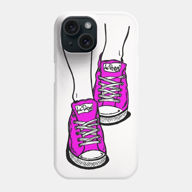 Pink Sneakers. Phone Case by LuDreams