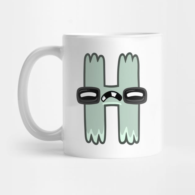 H, Alphabet Lore - Alphabet - Mug