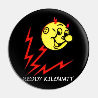 reddy killowatt - electricity Pin