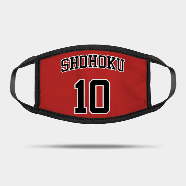Wallpaper Shohoku Hanamichi Slam Dunk Anime Hanamichi Sakuragi Mask Teepublic Desktop Wallpaper