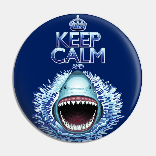 Keep Calm and...Shark Jaws Attack! Pin by BluedarkArt