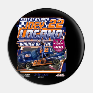 Joey Logano Ambetter Health 400 Winner Pin