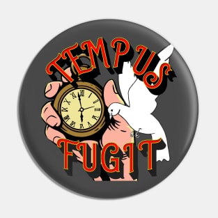 Tempus fugit Pin