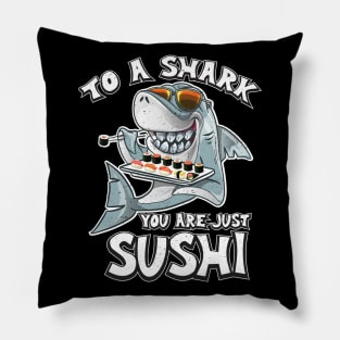 Shark Sushi Pillow