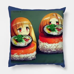 Kawaii Anime Sushi Pillow