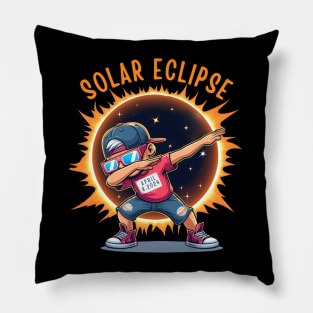 Dabbing boys Solar Eclipse sunglasses girls kid gift solar eclipse Pillow