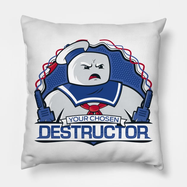 Your Chosen Destructor Pillow by iceknyght