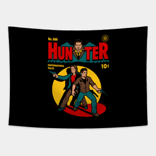 hunter comics Tapestry