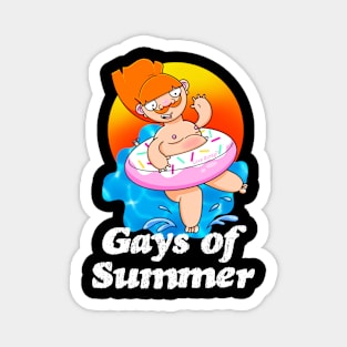 Gays of Summer Ring Magnet