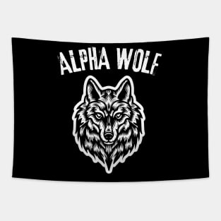 Alpha Wolf Tapestry