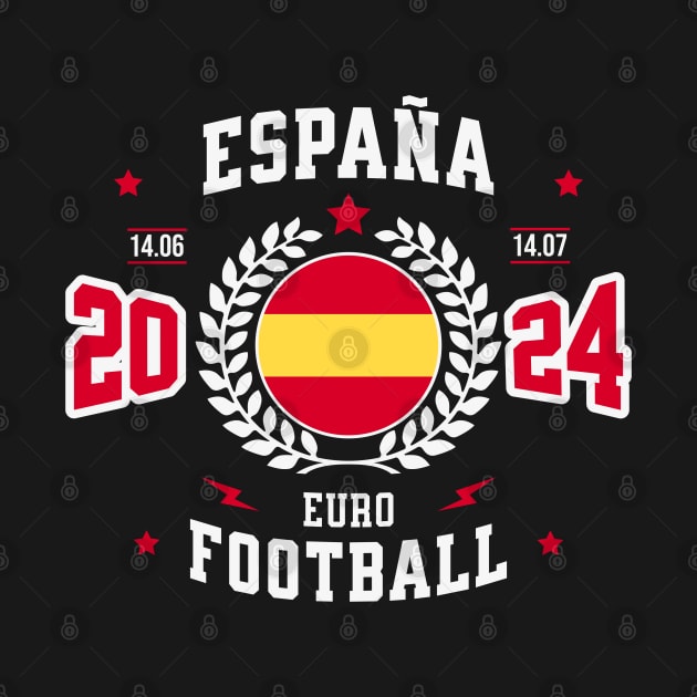 Spain Football Supporter 2024 by Kicosh