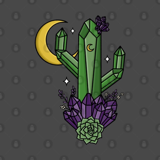 Crystal Cactus by moonstruck crystals