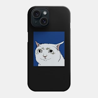 Unhappy Cat Meme Phone Case