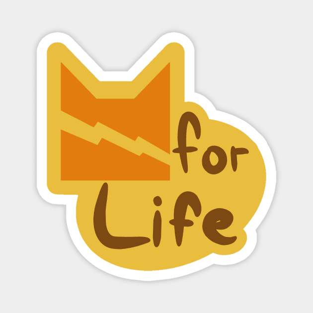 ThunderClan for Life Magnet by Salamenca