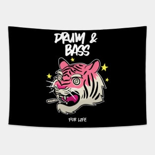 DRUM & BASS - For Life Tapestry