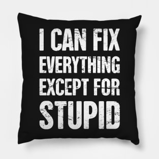 I Can Fix Everything Except For Stupid Pillow