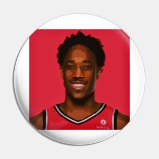 DeMar DeRozab Pin