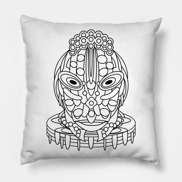 Jupiter's Aliens - Anankean Pillow by MyAlienWorld