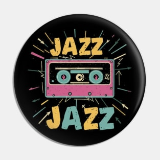 cassette Tape jazz Pin