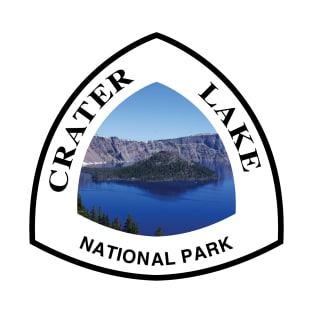 Crater Lake National Park shield T-Shirt