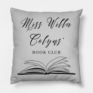 Miss Willa Colyns' Book Club Pillow