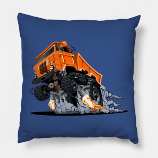 Cartoon truck Pillow