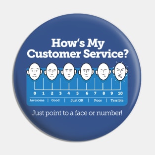 Customer Service Scale Male Pin