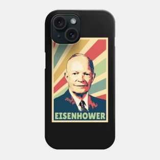 Dwight D. Eisenhower Vintage Colors Phone Case