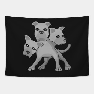 Grey Cerberus Tapestry