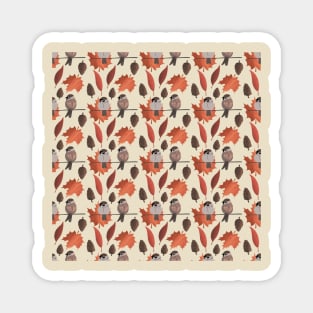 autumn birds Magnet