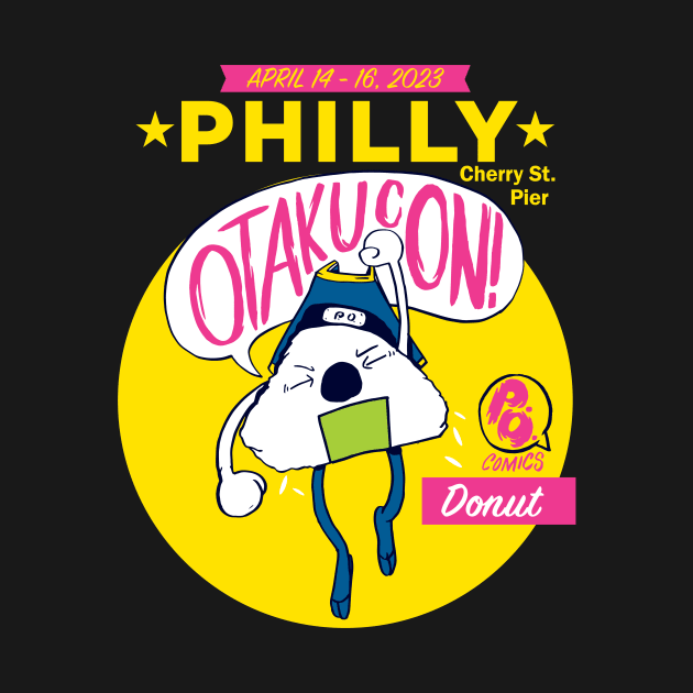 Philly Otakucon Donut by PhillyOtaku