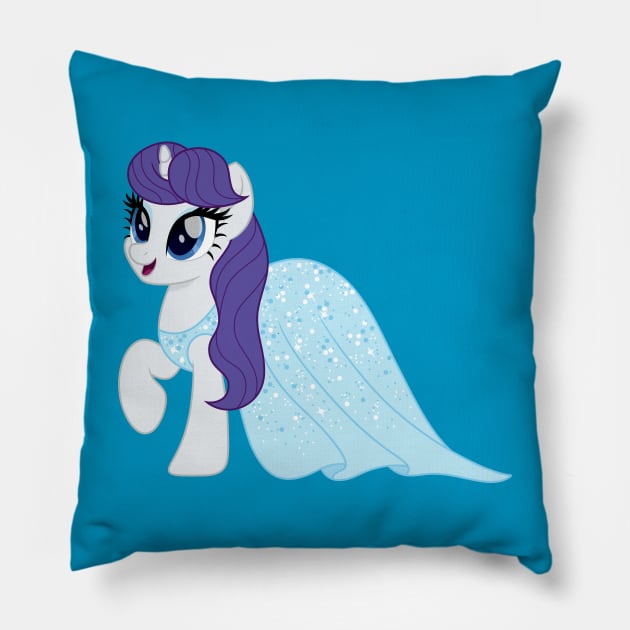 Enchanted Rarity Pillow by CloudyGlow