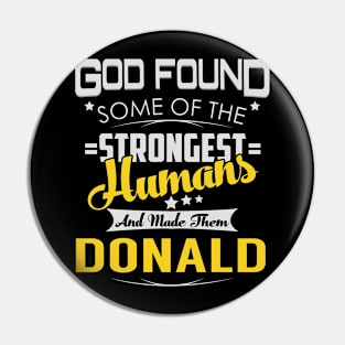 DONALD Pin