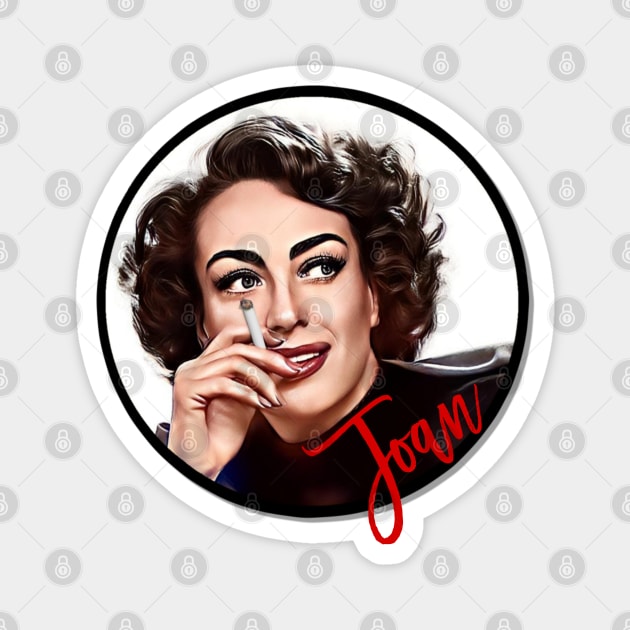 Joan Crawford Magnet by Zbornak Designs