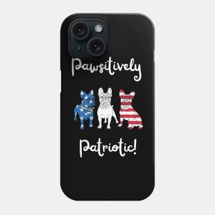 pawsitively patriotic Phone Case