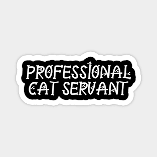 Professional Cat Servant Magnet