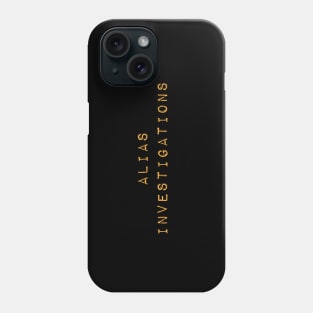 Alias Investigations Phone Case