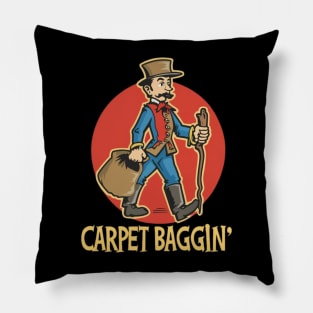 Carpet Baggin' Pillow