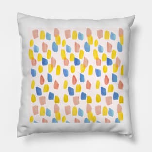 Waterclor strokes Pillow