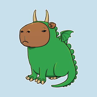 Capybara Dragon Costume T-Shirt