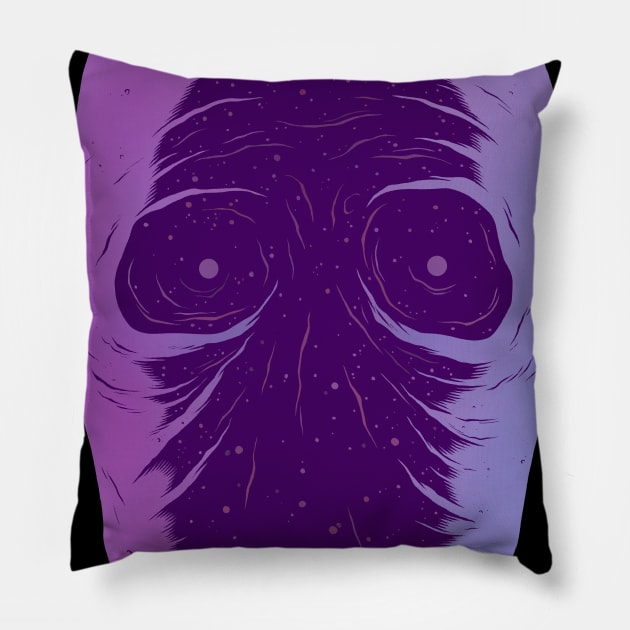 Cankor Mask - for black shirts Pillow by Cankor Comics