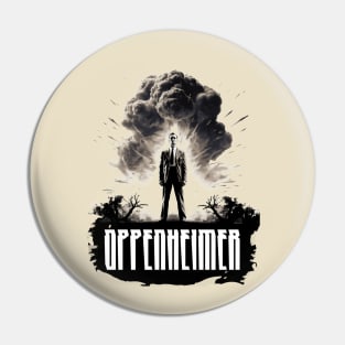 OPPENHEIMER BLACK WHITE Pin