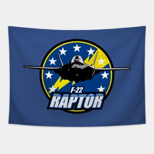 F-22 Raptor Patch Tapestry