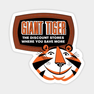 Giant Tiger Defunct Grocery Store USA Magnet