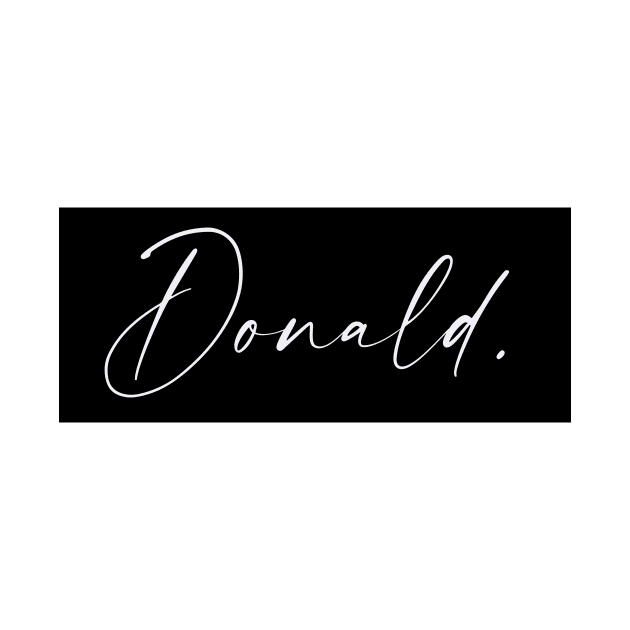 Donald Name, Donald Birthday by flowertafy