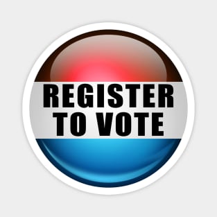 Register To Vote Button Magnet