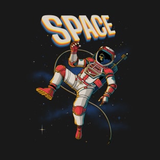 Space Retro Future - Retrofuturism Pulp Magazine Art T-Shirt