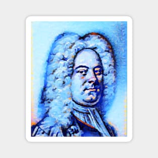 George Frideric Handel Portrait | George Frideric Handel Artwork | George Frideric Handel Painting 14 Magnet